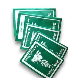 Vintage San Antonio Military-Civilian Club Directory Booklet Lot 2006-2010